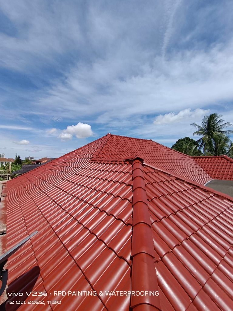 Bina Paint project - Metal Roof Coating (Waterproofing)