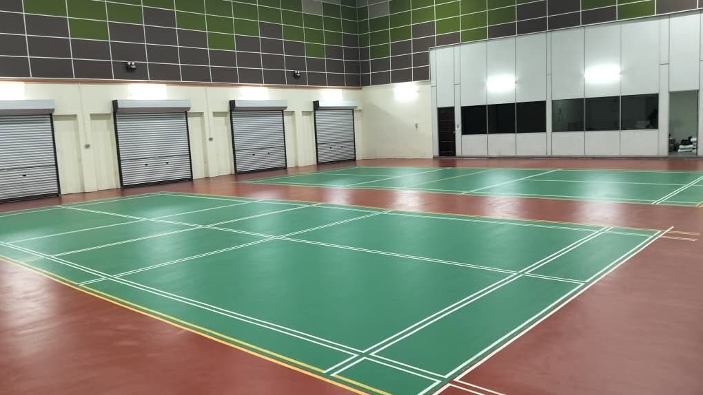 Bina floor-coating project — Indoor Court Hall, Teluk Gong, Klang